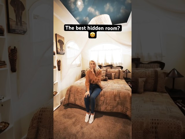 Hidden Door in her Home Leads to... WHAT?! 🚪🔥 The Secret Room You've NEVER Seen Before!