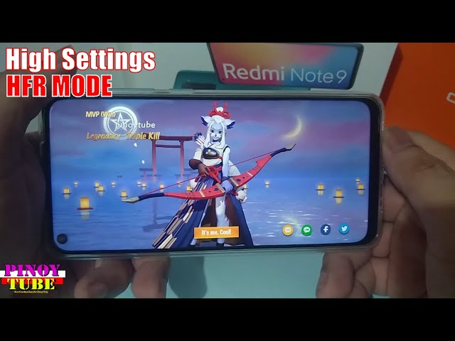 Xiaomi Redmi Note 9 Onmyoji Arena Gametest - Pinoytube
