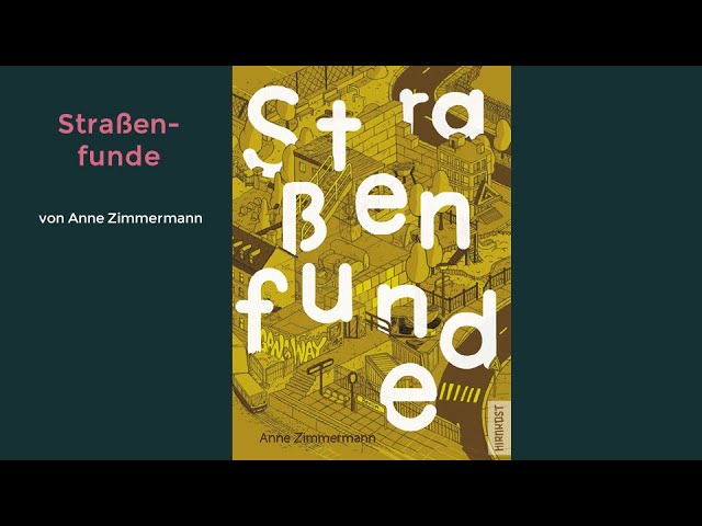 "Straßenfunde" von Anne Zimmermann (GINCO Award Winner Sachcomic)