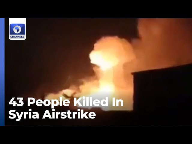 At Least 43 People Killed In Syria Airstrike Attack + More | Israel-Hamas War