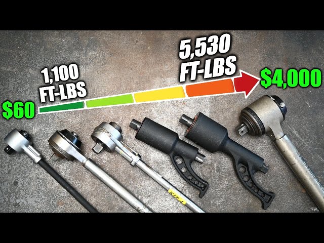 $60 vs $4,000 Torque Multiplier: Hand Turn 5,000ft-lbs?!