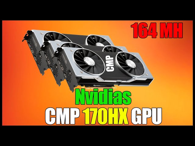 NVIDIA CMP 170HX GPU | 164 MH!!!