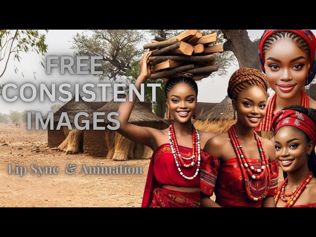 Generate 100% Consistent Character for African Folktales for FREE | The big Secret