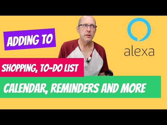 5 ways Alexa can help organize your life