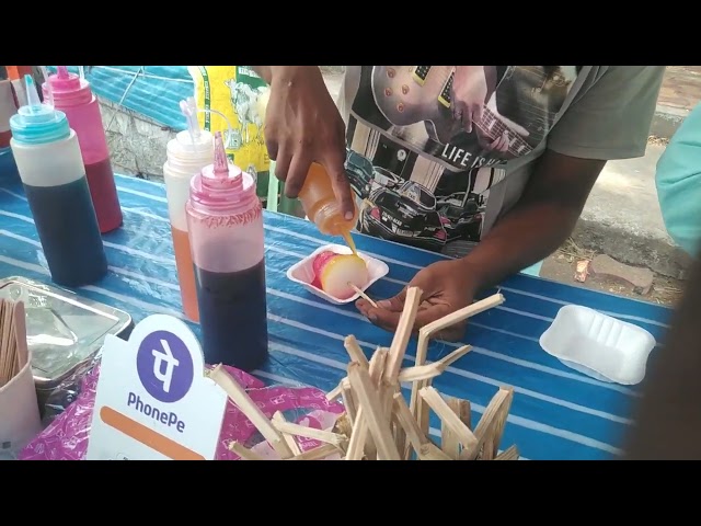 Ice cola summer special street cool colourful ice cola making