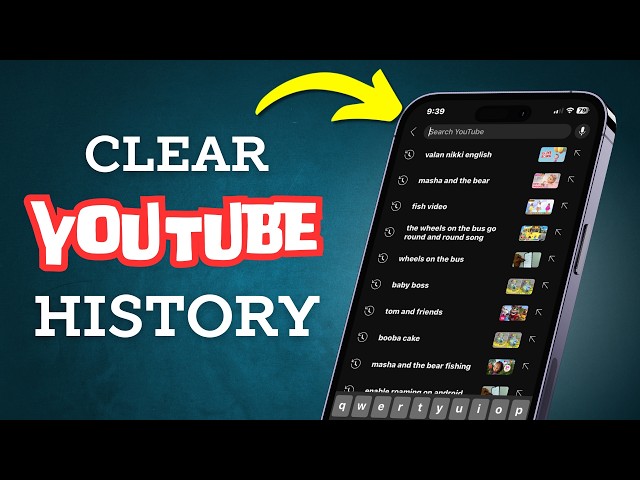 How to Clear Search History on YouTube