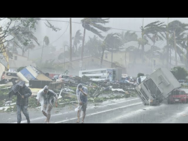 South Texas in a terrifying panic! Tropical cyclone makes landfall in Galveston, Texas