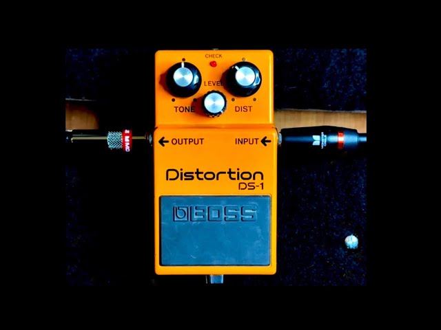 Boss DS-1 Distortion Guitar Pedal Clean pedal Demo Review. #boss #bosswaza #roland #guitarpedal