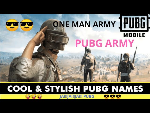 [1500+] Best Funny, Cool & Stylish PUBG Names: Profile & Clan Names 2019!!Best PUBG Mobile Names!!
