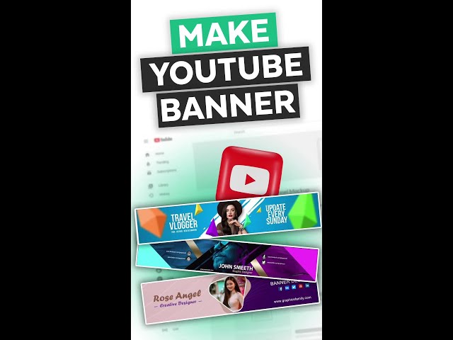 ✨ How To Make A Youtube Banner✨
