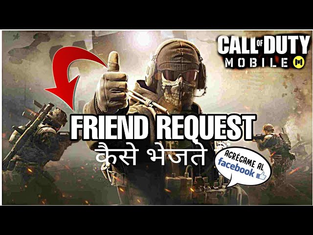 Call Of Duty Mobile basic setting | How to send friend request in CODM