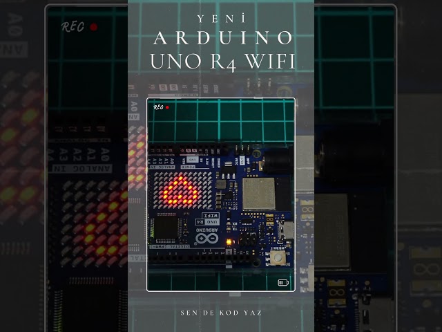 Arduino Uno R4 Wifi ile Robotik Kodlama Dersleri #arduino #kodlama #robotik #arduinodersleri
