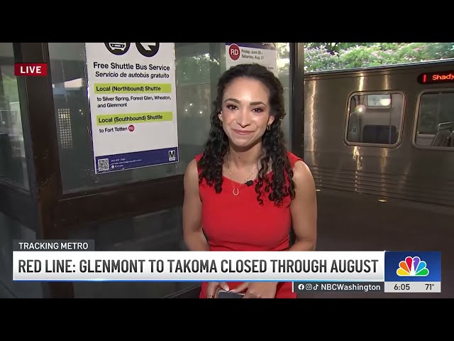 Takoma Metro station reopens early before Metrorail fare hike | NBC4 Washington