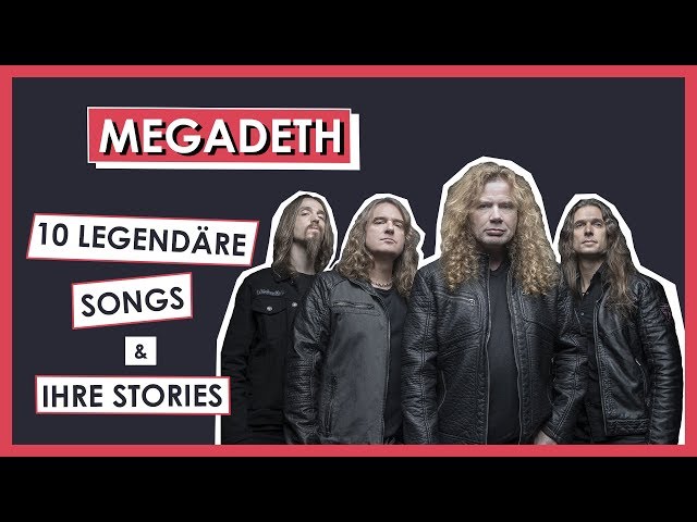 Megadeth - 10 legendäre Songs und ihre Stories  | uDiscover Music