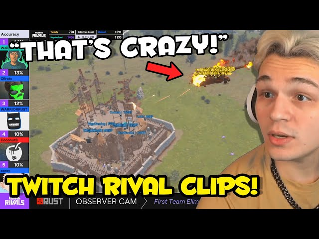 Ray C Reacts to RUST TWITCH RIVALS Highlights & Clips | Ray Reacts #5