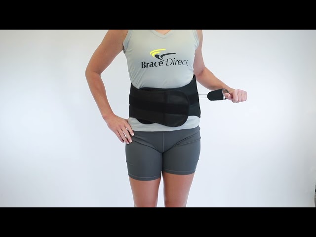 How to Wear the Lower Back Support Brace