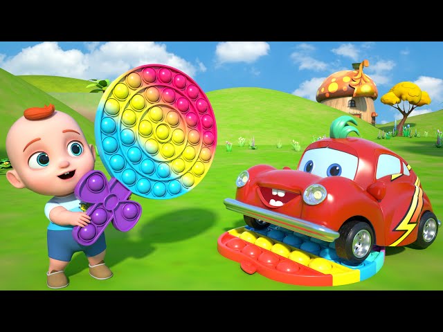 Pop it challenge | Leo and LoLo play with pop it toys | Toddler Learning Videos | Leo & LoLo's World