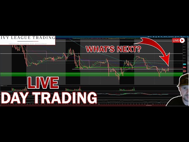 🔴 LIVE: DAY TRADING LIVE! Yen Carry Trade Leads to Market Crash? DJT BTC TSLA NVDA🏆