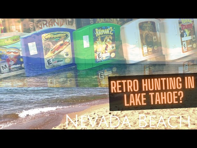 eBay Paid for Our Trip to Lake Tahoe! [And I hit the video game stores]