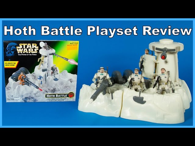 Star Wars POTF2 Hoth Battle Playset
