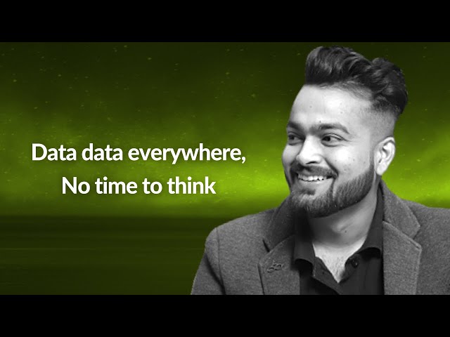 Data data everywhere, No time to think 🤔 | Aman Sharma | Conf42 Python 2022