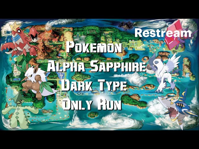 Assembling half the team! - Pokemon Alpha Sapphire: Dark Type Only Run