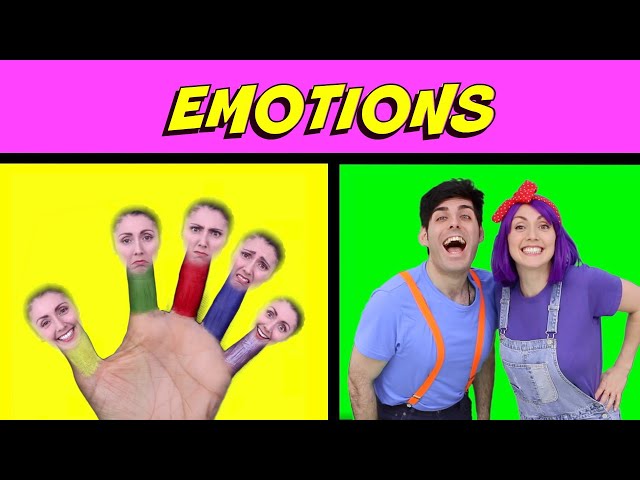 Emotions Finger Family Song - Emotions For Kids - Bella and Beans TV