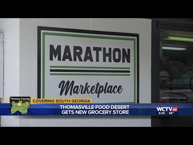 ‘It’s only up from here’: Grocery store opens to address Thomasville’s west side food desert