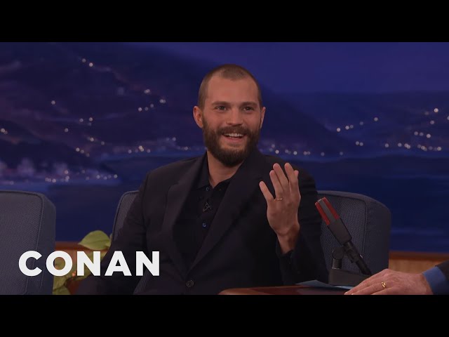 Jamie Dornan Puts On An American Accent At In-N-Out | CONAN on TBS
