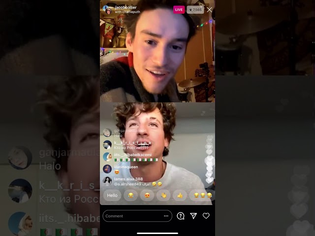 Charlie Puth releases new song - Holding me back ft. Jacob Collier (Instagram Live)