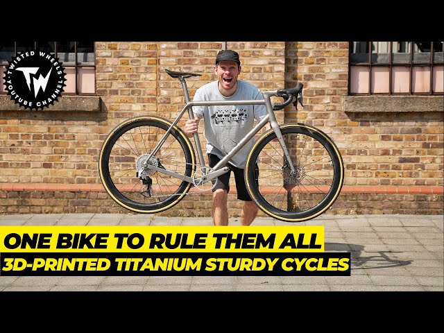 One Bike to Rule Them All! 3D-PRINTED Titanium Sturdy Cycles