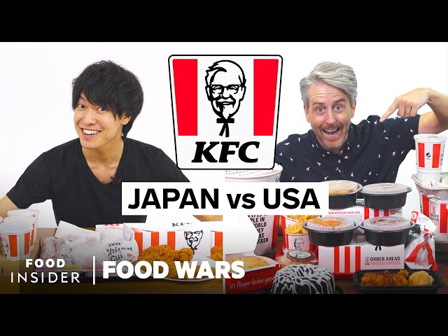 US vs Japan KFC | Food Wars | Food Insider