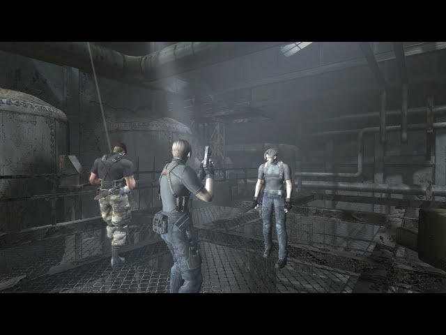 Leon can Walk Freely during The CUTSCENE - Part 5 - Resident Evil 4