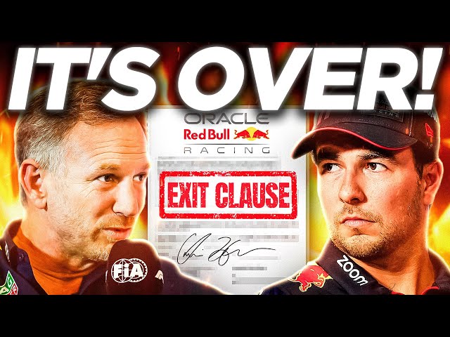 Red Bull THREATENING To TERMINATE Perez's CONTRACT After Canadian GP!