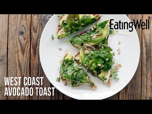 West Coast Avocado Toast | EatingWell