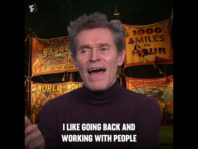 Willem DaFoe on Revising His Role as the Green Goblin in 'Spider-Man: No Way Home' #shorts