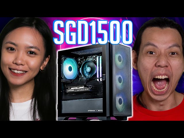 Building A SGD1500 Gaming PC for my Girlfriend's Little Brother!