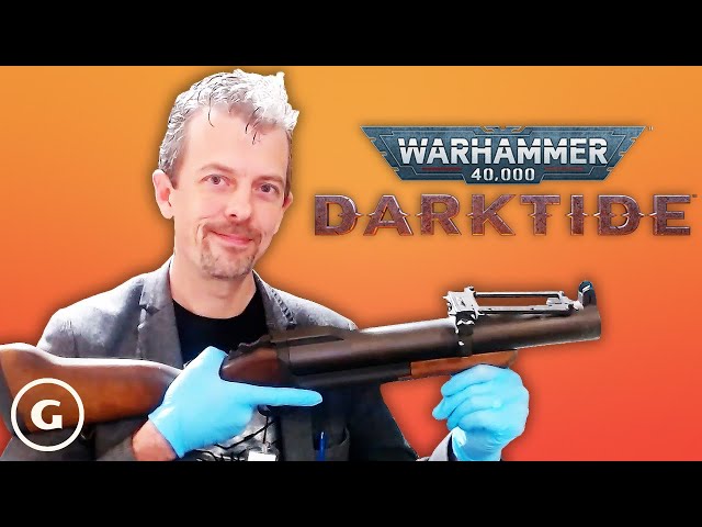 Firearms Expert Reacts To Warhammer 40,000: Darktide’s Guns