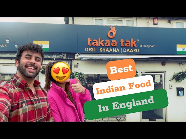Best Indian Restaurant In England | Indian food in Uk 🇬🇧 | Authentic Indian Taste | Takaa tak