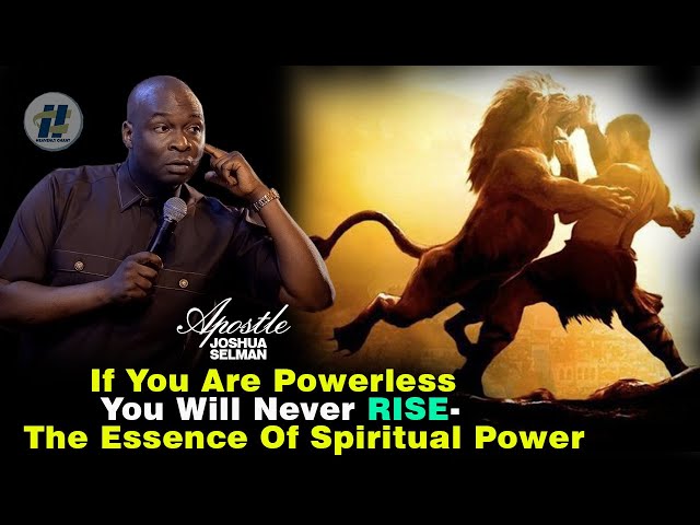 THE ESSENCE OF SPIRITUAL POWER IS TO CONQUER THE GATE OF HELL AND PROSPER BY Apostle Joshua Selman
