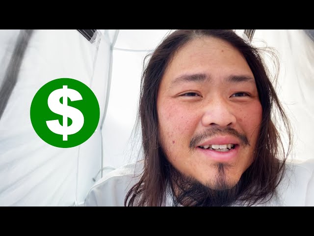 How much did a Japanese Homeless earn after starting YouTube in 2 month?