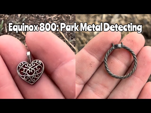 Park Metal Detecting: Minelab Equinox 800 Sept. 2023