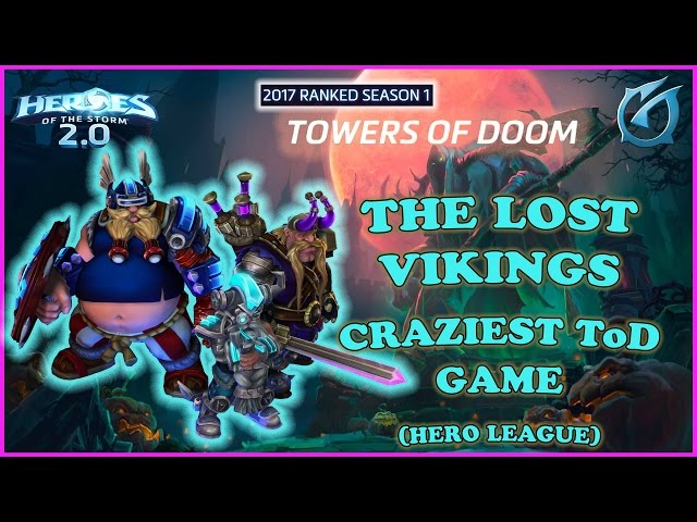 Grubby | Heroes of the Storm 2.0 - The Lost Vikings - Craziest Game on ToD - HL - 2017 S1 - ToD