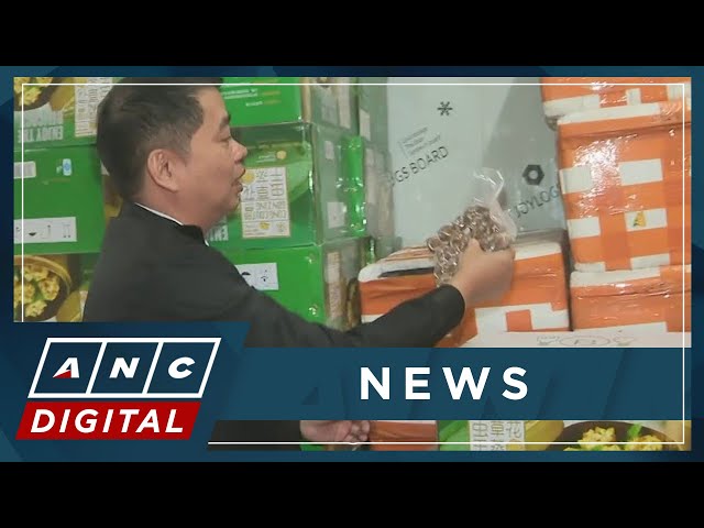 DA: Smuggled commodities found in Cavite warehouse could be from China and Hong Kong | ANC