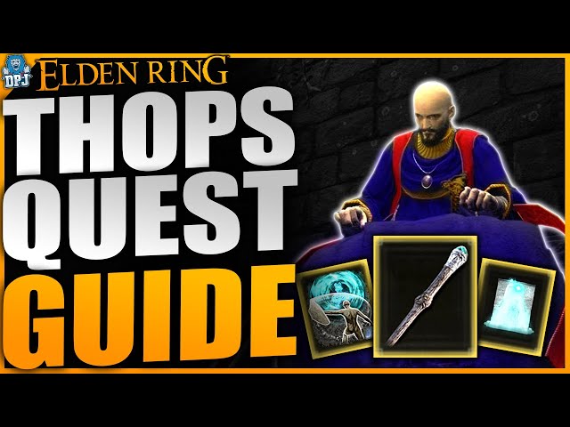 Elden Ring: Thops Complete Questline  - How To Get Acadamy Glintstone Staff & Much More