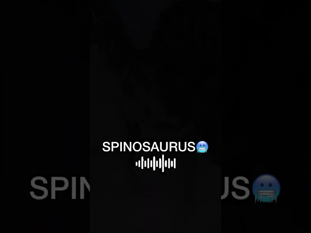 REAL SOUNDS OF DINOSAURS🥶 #trex #spinosaurus #shorts #short #scary #dinosaur #fyp
