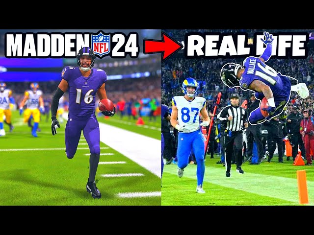 I Recreated the Top Plays from NFL Week 14 in Madden 24!