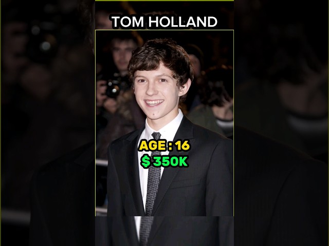 Evolution of Tom Holland #tomholland #spiderman #spidermannowayhome
