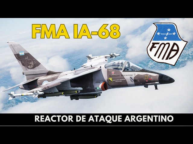¿Conocias el FMA IA-68? El Reactor de Ataque Argentino que no fue