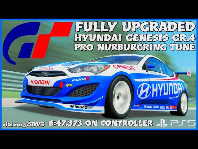 Gran Turismo 7 - Hyundai Genesis Gr.4 Pro Tune | Nurburgring Setup | #GranTurismo7 #GT7